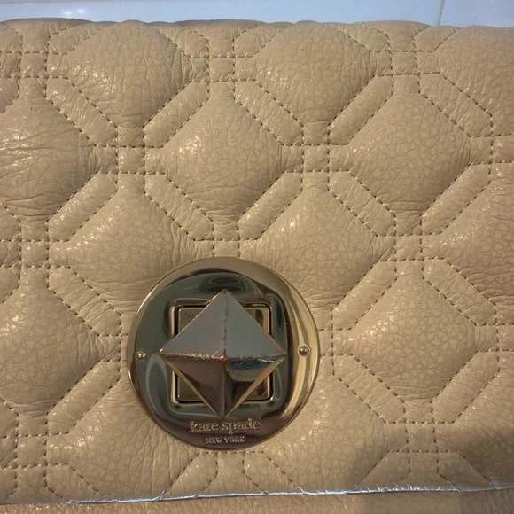 Kate Spade New York Quilted Leather Turnlock Crossbody - Picture 3 of 5